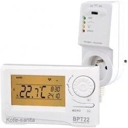 BT 22 Bezdrátový termostat bílý